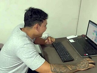 Mexican teen helps her techy boss in more ways than one