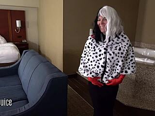 Cruella’s rough and black cock-filled Sunday night in detail