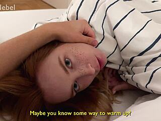 Stepbrother seduces stepsister in hot scene