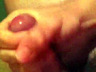 Solo boy's explosive orgasm