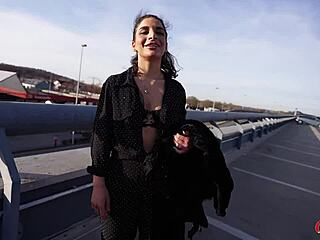 German Scout - Fit Italian Lola Danger with Small Tits PICKED UP for HARD CASTING FUCK!