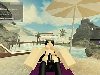 Just saw wild roblox porn with anal and deepthroat action