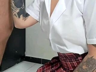 my latina virgin sucks at real amateur casting