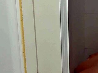 Caught by my roommate masturbating