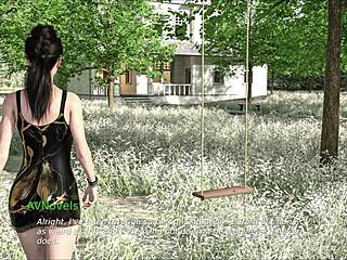 Rosewater Manor 10 features curvy mature in steamy game