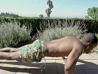 candy white, a petite blonde, gets overwhelmed by pressure's huge black cock outdoors