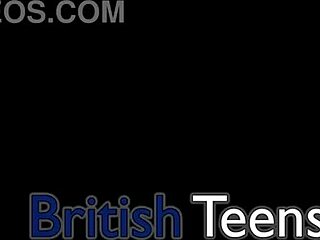 wow, hot British alt student toys her pussy till she cums! 😍