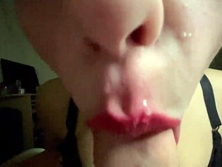 damn, that sloppy facefuck with a hot babe got me hooked today