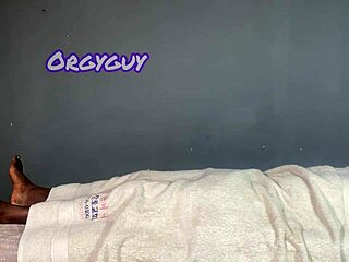Home Therapist Delivers Intense Orgasm with Black Cock Massage