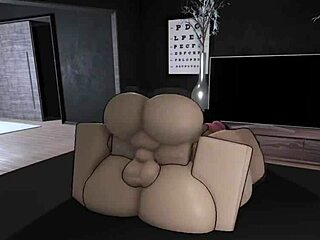 damn, fucking tomoko hard and cumming inside on roblox with wild intensity!