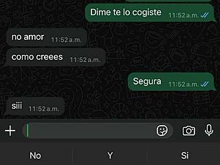 i caught my slutty girlfriend cheating via whatsapp, part 1
