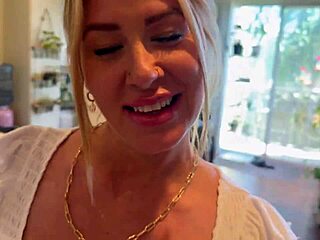 blonde milf pov with lolly dames and brad newman