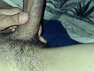 Man, that 22cm beast unloading in creamy wet pussy