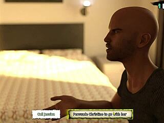 Babysitter Christiny Prepares to Leave Apartment in Game