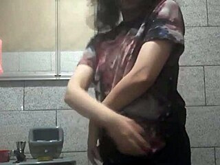 I can't stop watching this perfect body masturbating in a hidden bathroom.