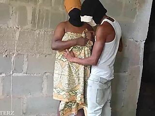 Raw Action in My Unfinished Home with Ebony Wife