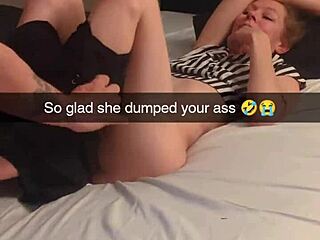First time Tinder date with ex's best friend on Snapchat