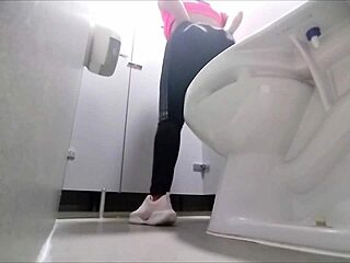 Chica, are you peeing in public bathroom for my challenge?