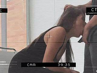 I seduce security head with a wild doggystyle session to escape