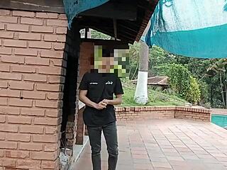 outdoor sex with horny stepsiblings gets rough and wild. full story of hardcore action! 🔥