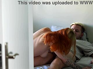 Hot couple caught fucking hard in Airbnb rental space