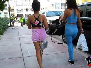 18yo teen interracial threesome with Latina and tiny Filipina. South Beach Airbnb shoot in Miami BTS!