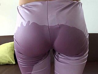 gina gerson skinny teen pissing in leggings fetish fun