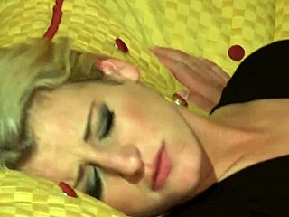 Holy hell, slutty blonde Kia Winston takes epic ass pounding with creampie!