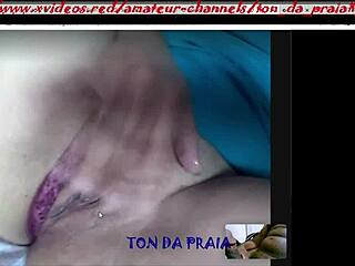 Young African girl invited me for a private webcam show, and I loved every second of her handjob.