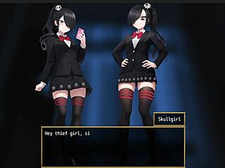 Femuzero skullgirl dominates with trampling and intense facesitting