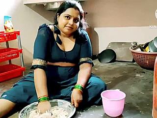 Indian Desi Moms Fucking Hardcore in Kitchen with Intensity.