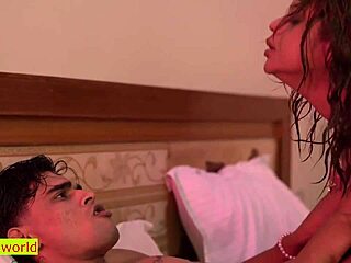 big dick dances before pushing into her wet indian vagina