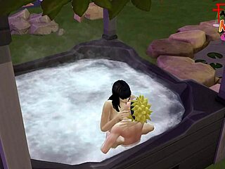 STEAMY HINATA NARUTO BATH