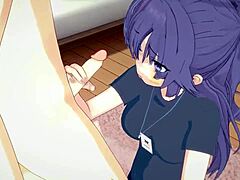 yo, blue archive yuuka's thicc thigh 3d hentai is calling your name