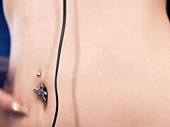 Asmr Oil and Cream Application with Tattooed Teen in Costume