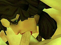 Who craves another true facial in this hentai blowjob game?!