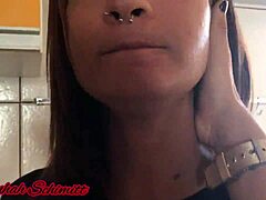 lilith gives me a wild pussy licking session with tattoos and piercings
