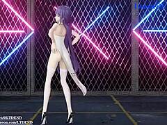 Mmd Raiden Mei Shakes In Chinese Dress