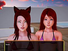 I explore my new family's redhead teen with small tits