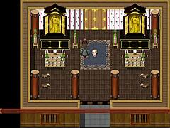 in this battle, shrine maiden honoka engages in intense fingering and blowjob scenes