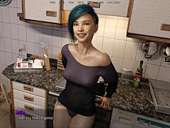 Halfway House 125 With Cute Curvy Outfit In 3D Porn