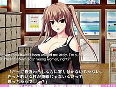 Are you inserting yourself into both of Satsuki's lips with that intense cowgirl riding and kissing?