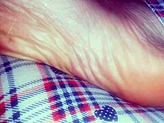 nicoletta walked barefoot all day, her italian feet got wrecked in the dirt