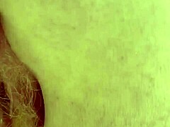 Hey, why are you peeing through that wild red hair down there?