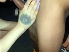 black guy detonates my throat with monster cock