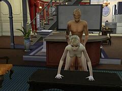 Blonde Petite 18+ Slut Neighbor Invited Over To Watch Movie Rough Sex