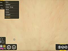 in this sex game, she gets fingered and assfucked until cumshot.