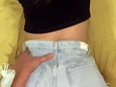 Amateur Girl With Big Ass Gets Fucked In Shorts