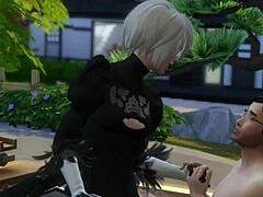 sims 4 voyeur catches hot couple banging in bath
