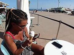 Big Tits Clit Blowjob!